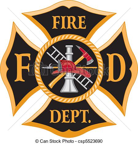 Fire Department Logo Clipart 