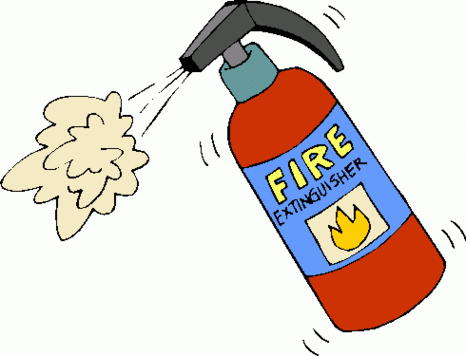 CLIPART FIRE EXTINGUISHER