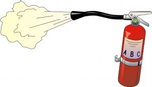 Fire Extinguisher Co2 - Clipart Fire Extinguisher