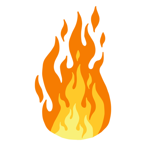 Fire Flames Clipart Black And