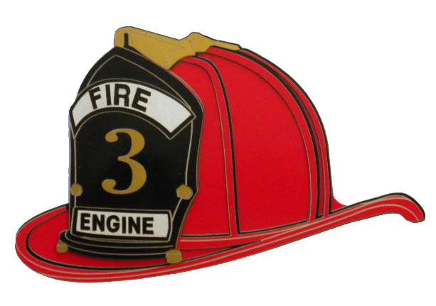 ... firefighter helmet; fire 