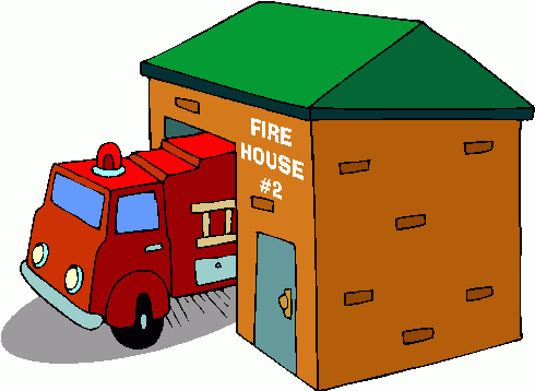 Fire Station Clip Art