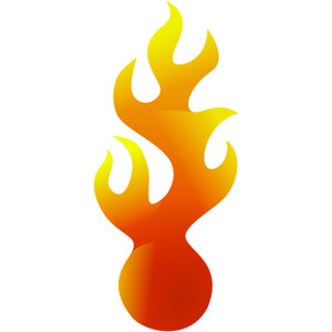 fireball - public domain clip - Fireball Clipart