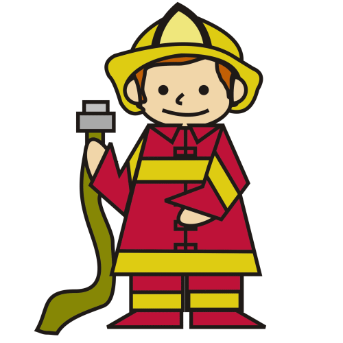 Firefighter cartoon fire figh - Fireman Clipart Free