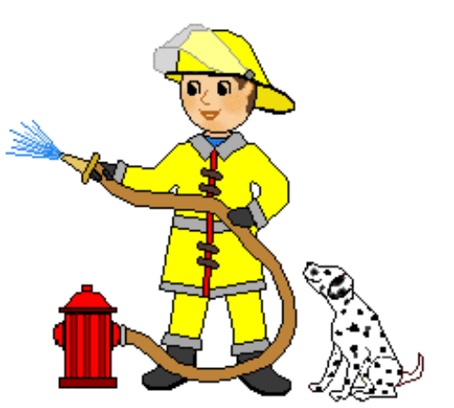 Firefighter clip art free images free clipart images