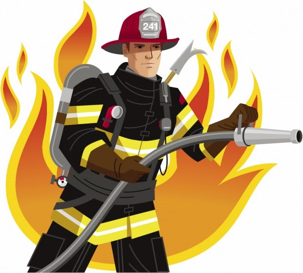 Fireman firefighter vector cl - Fireman Clip Art