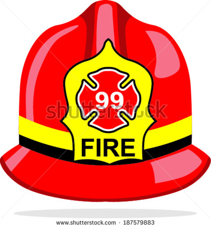 Fire Helmet Clip Art Front Vi