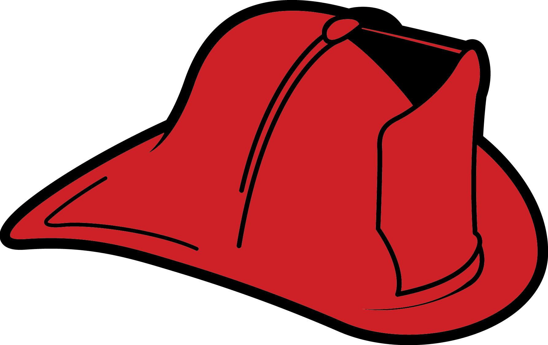 Fireman Helmet Free Cliparts  - Fire Hat Clip Art