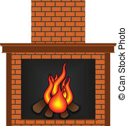 Fireplace Clip Artby PILart9/2,444; Fireplace - Scalable vectorial image representing a.