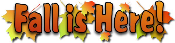 First Day of Fall Clip Art