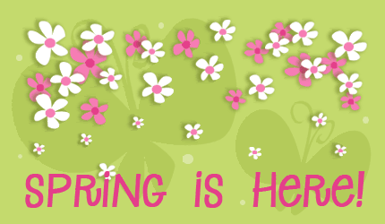 First Day Of Spring Clip Art  - Free Spring Clipart Images