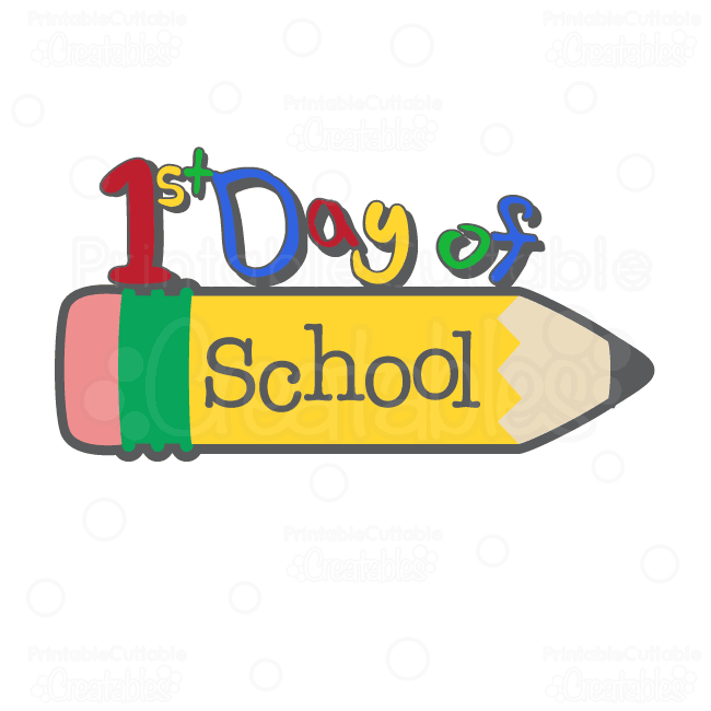 First Day ... School clipart
