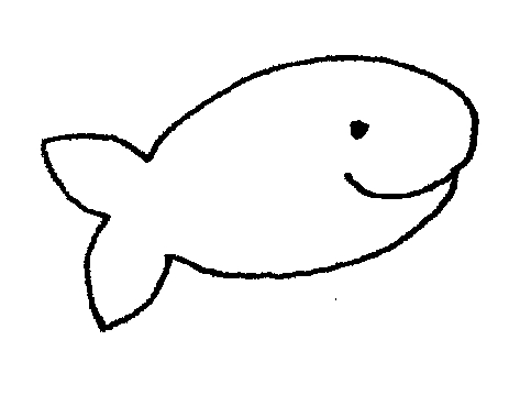 fish clipart black and white - Fish Black And White Clipart