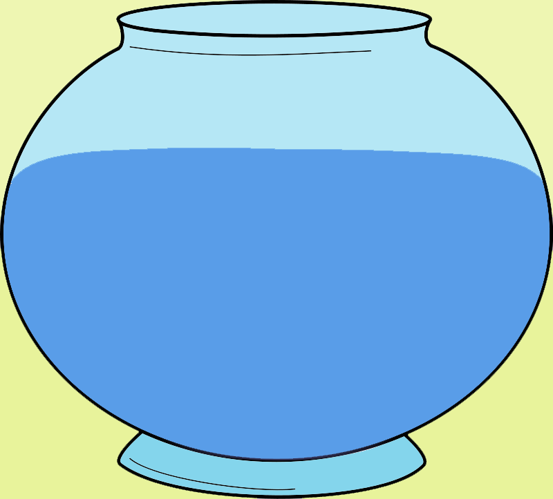 Fish Bowl Clip Art - Fishbowl Clipart