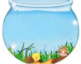 Fish In A Bowl Clip Art ..