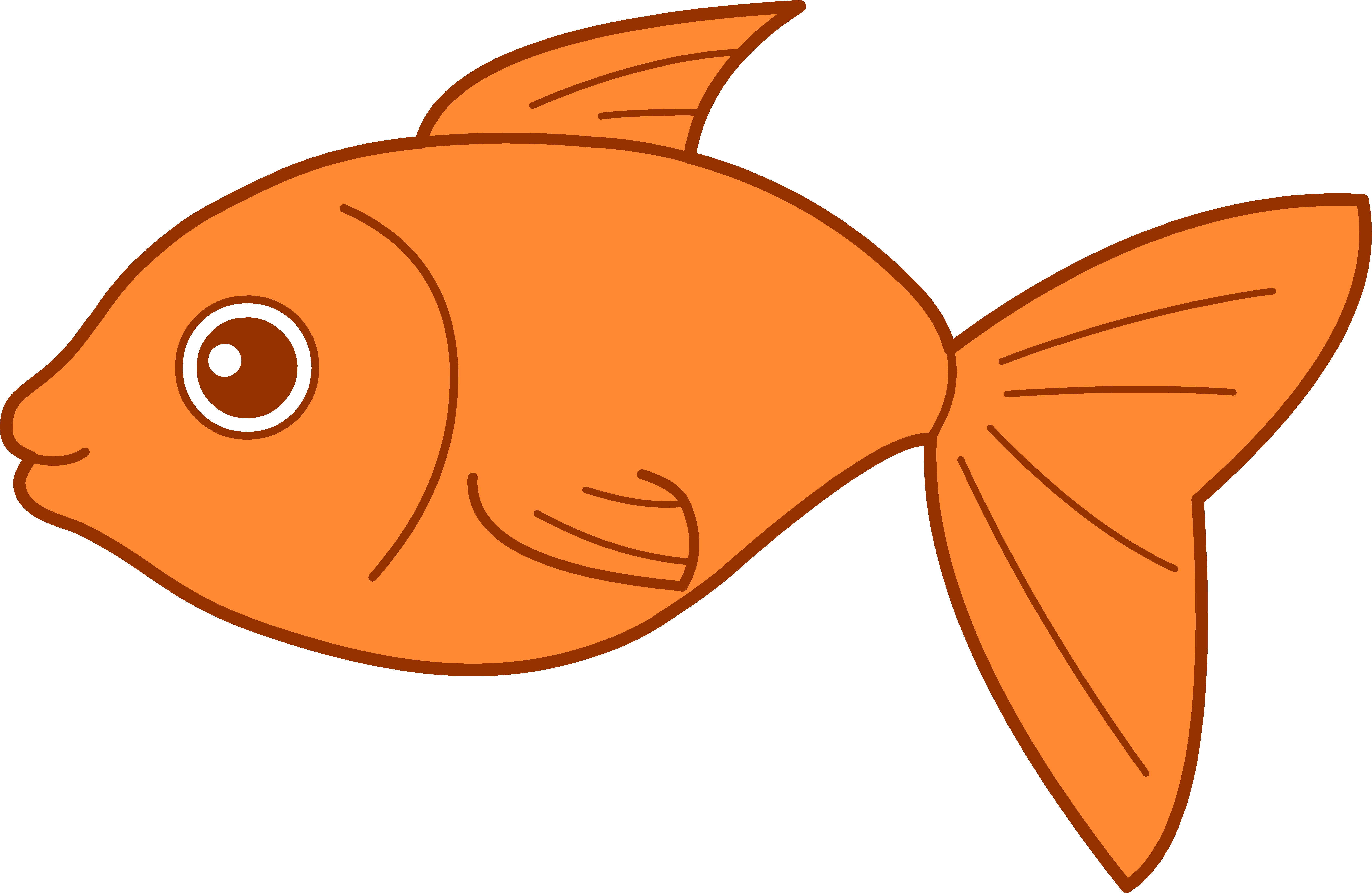 fish clipart | Fish-yellow cl