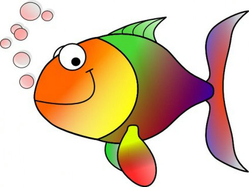 Colorful Fish Clip Art | Clip - Fish Clipart