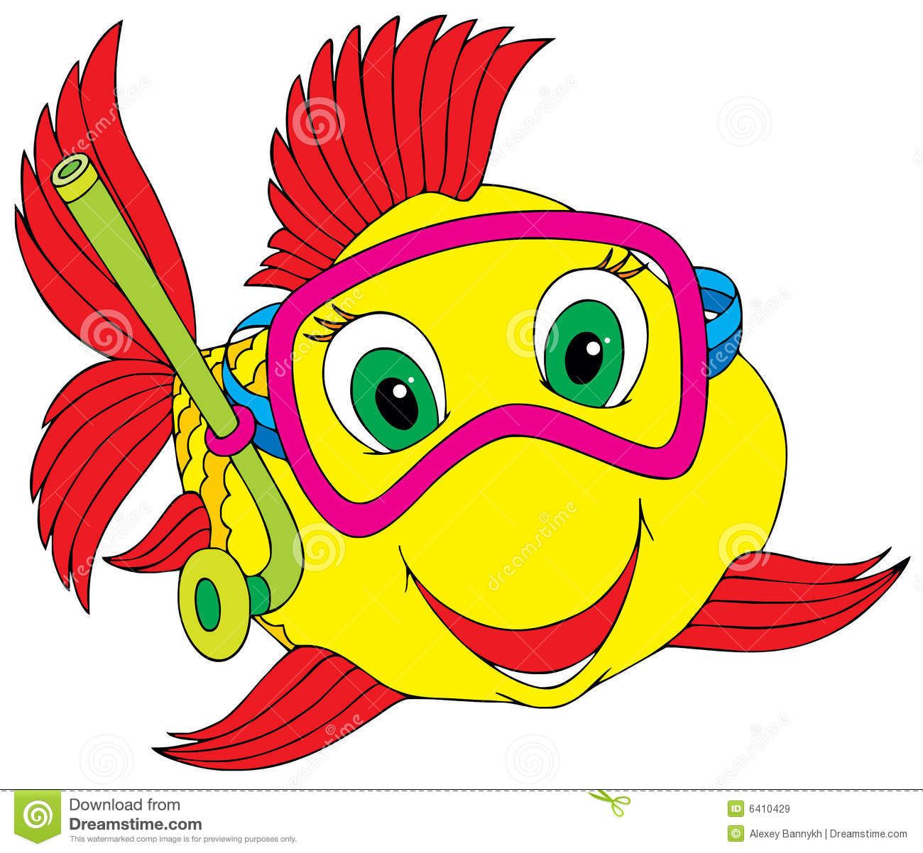 fish clipart | Fish-yellow cl