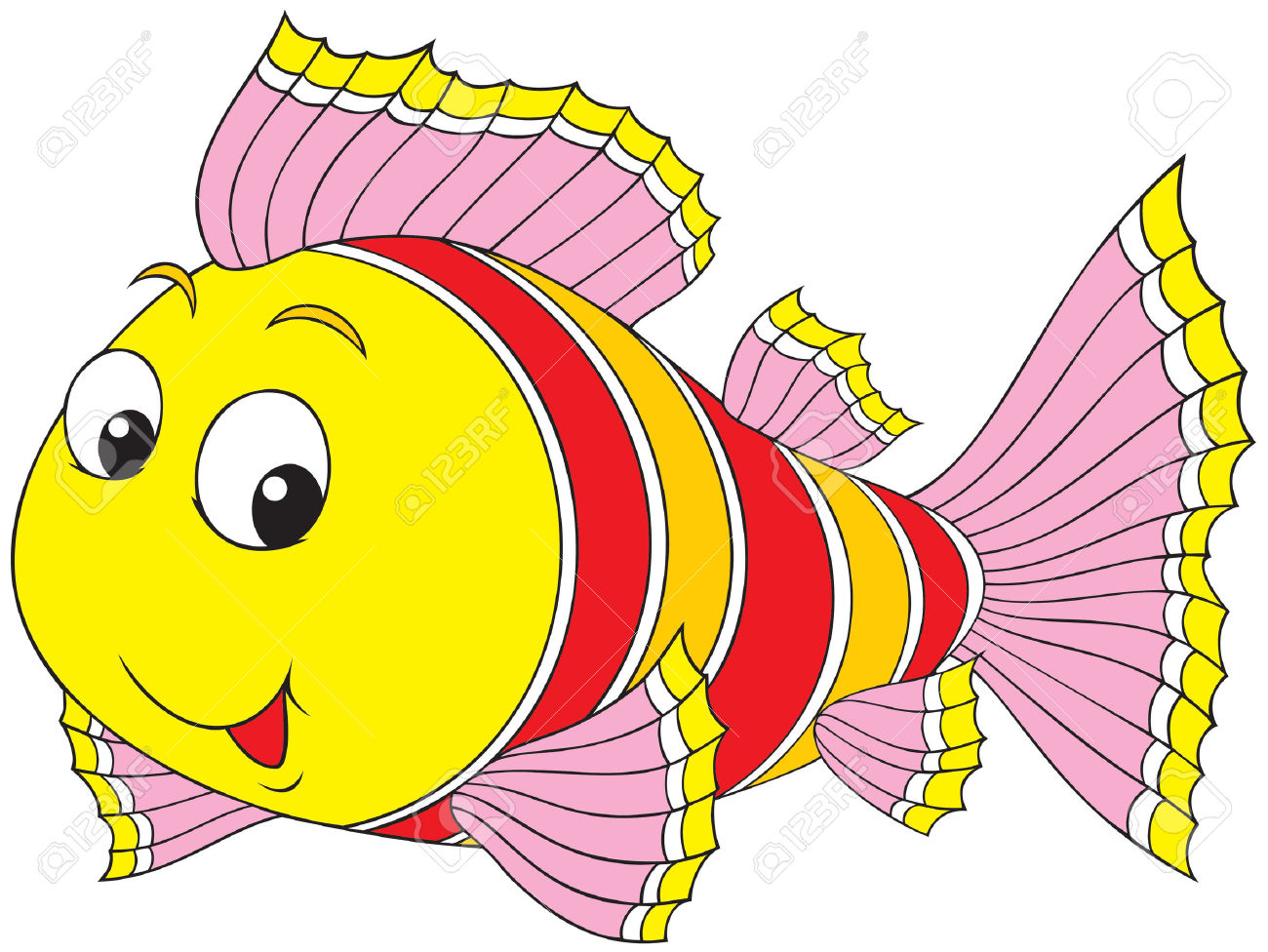 Fish Clipart Clipart Panda Fr - Fish Clipart