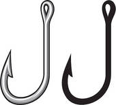 fish hook ... - Hook Clip Art