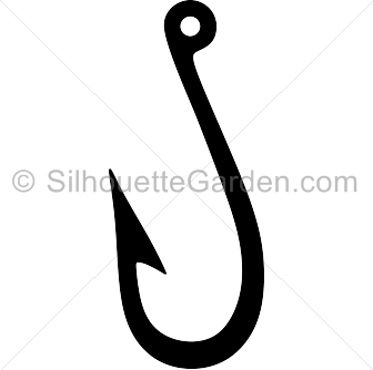 fishing hook and line clipart