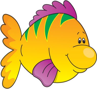 Fish in Water Clip Art | Fish Clip Art for Kids
