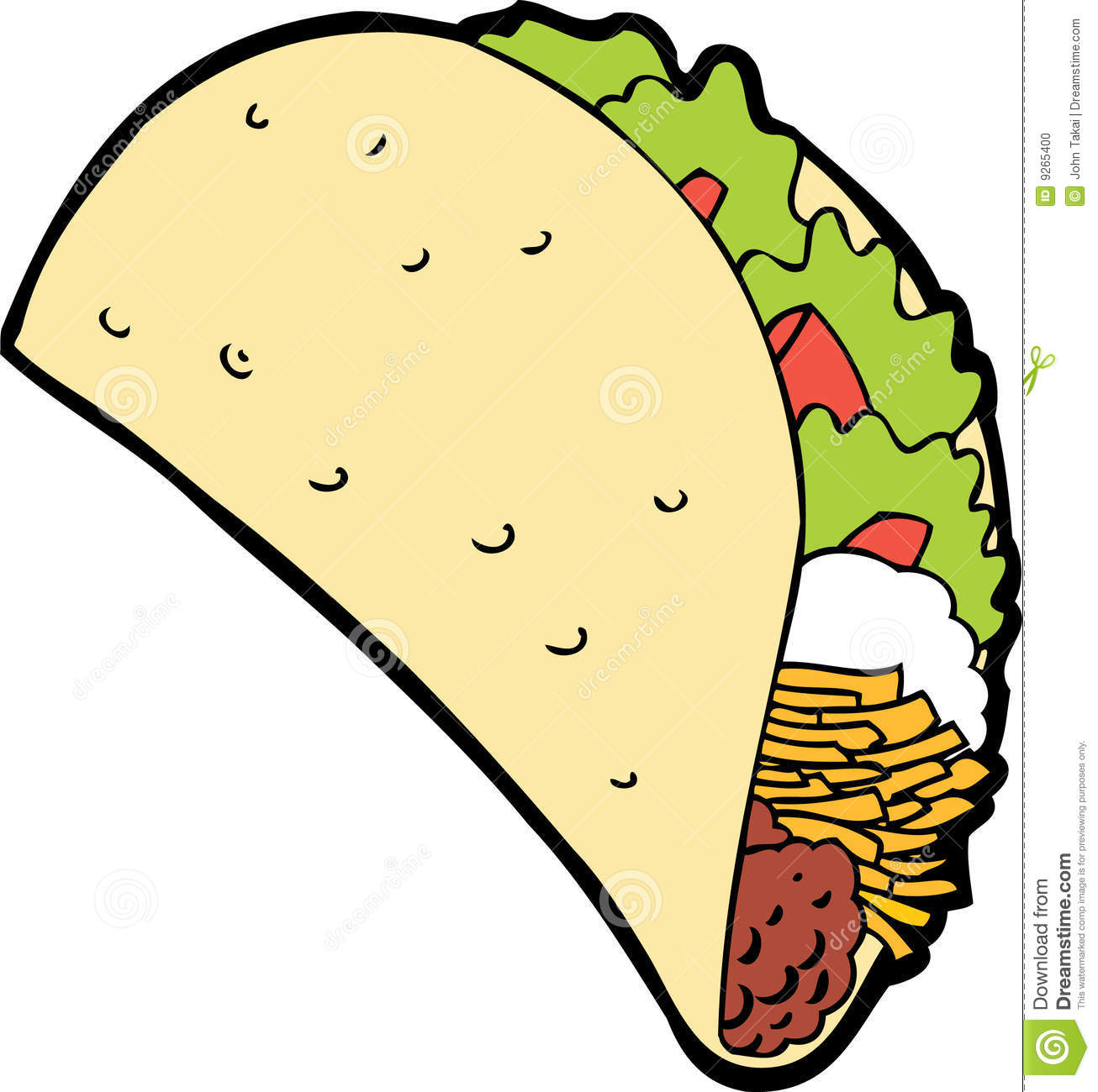 This Picture Depicts A Taco G