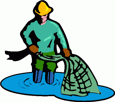 fisherman clipart - Fisherman Clipart