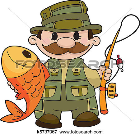fisherman - Fisherman Clipart