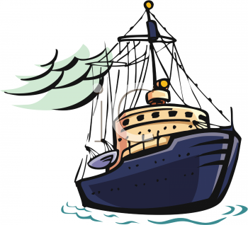 Fishing Boat Silhouette Clip Art | Clipart library - Free Clipart Images