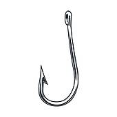 ... Fishing hook - Fish Hook Clip Art