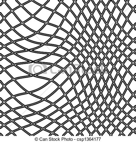 fishing net - transparent black fishing net on white... ...