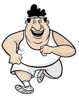 Fit To Fat Man Clipart Cliparthut Free Clipart