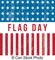 ... flag day background, united states. vector illustration