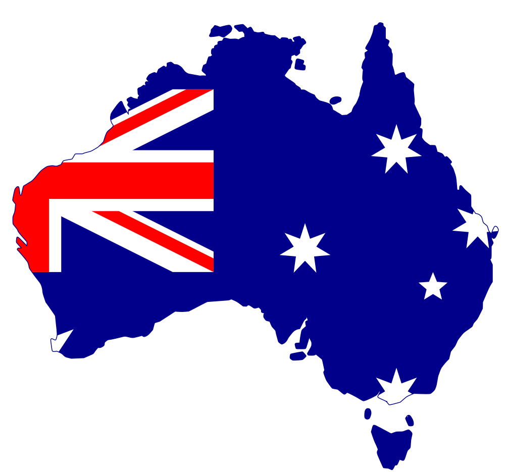 ... Flag Silhouette Australia - Rooweb Clipart ...