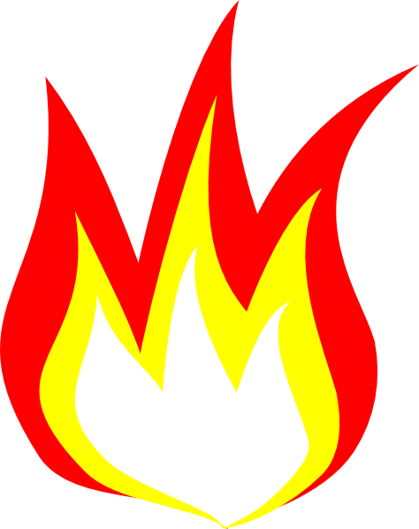 flame clipart images - Fire Flames Clip Art
