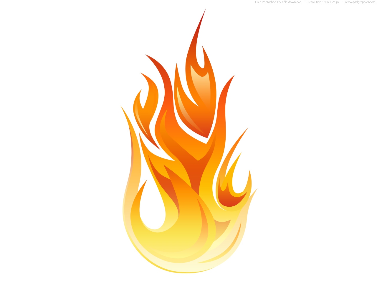 flame clipart - Free Fire Clipart