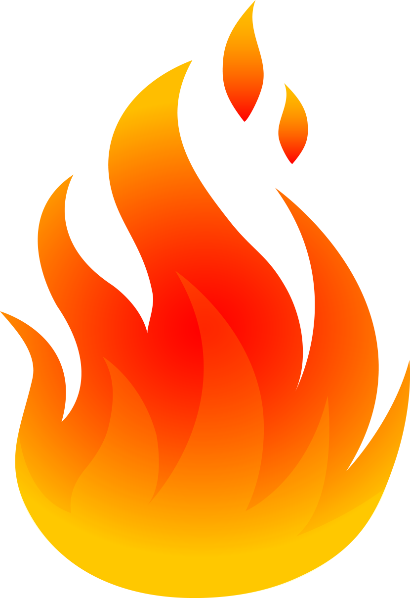 Flame clipart 2