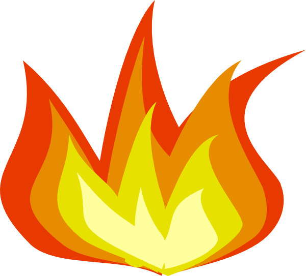 Flames Clip Art - Free Fire Clipart