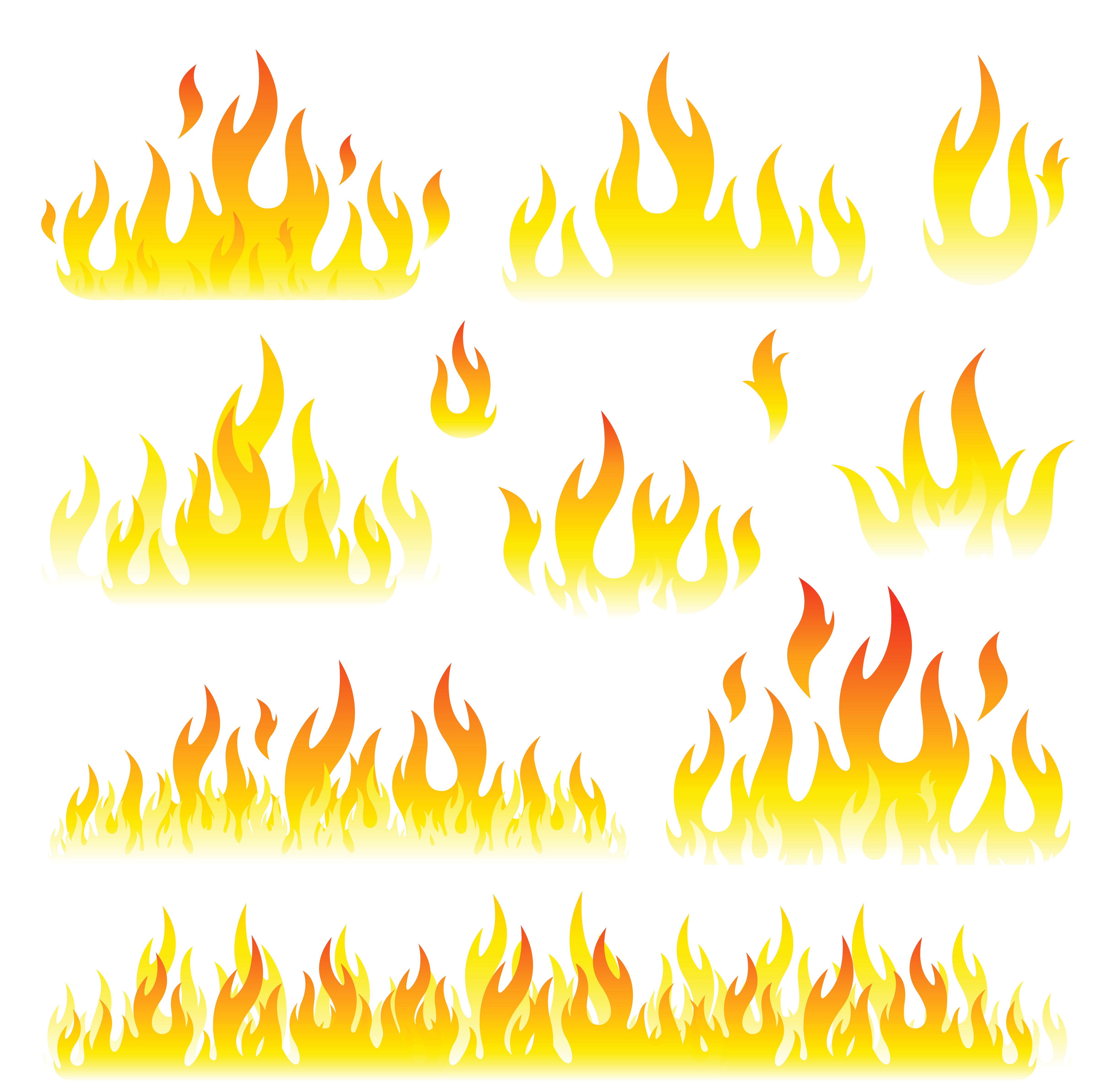 Flames fire flame clip art .