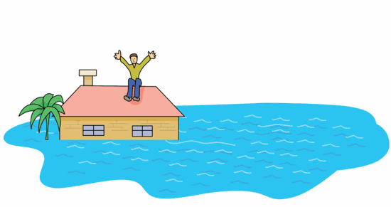 flooding clipart