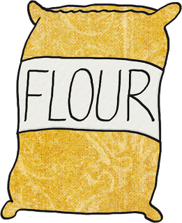 Flour Clip Art. 0010495