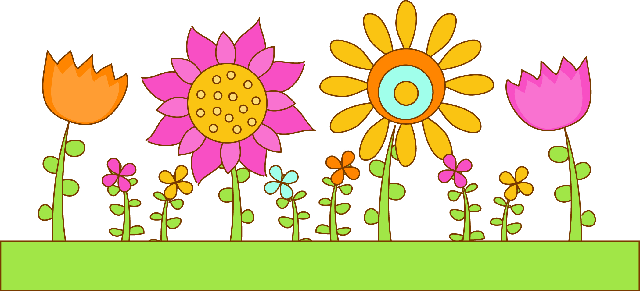 Flowers and garden graphics a