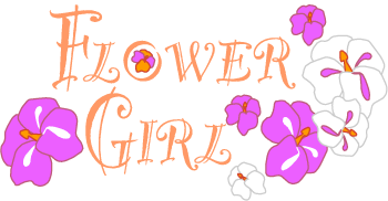 Flower Girl Word Art Wedding Clip Art Flower Girl Graphic