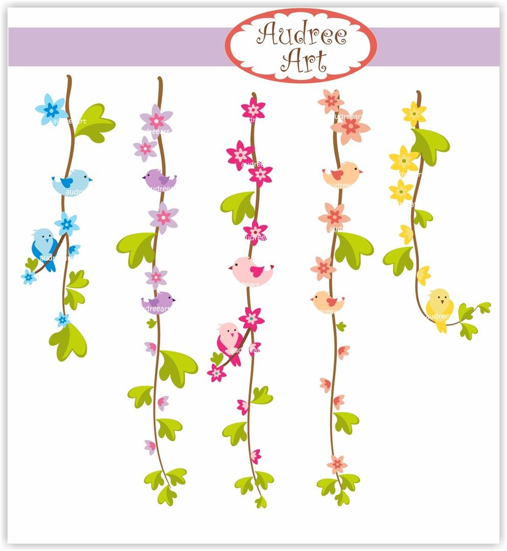 Flower Vine Clipart And Flowe - Flower Vine Clipart