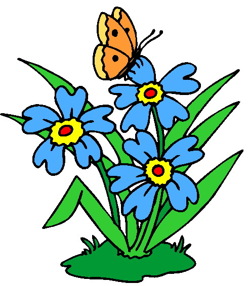 Free clipart image of flowers