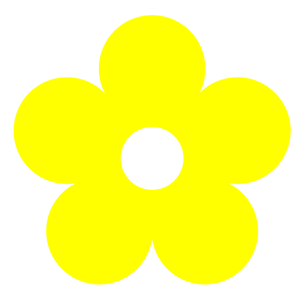 Flowers For Yellow Flower Clip Art