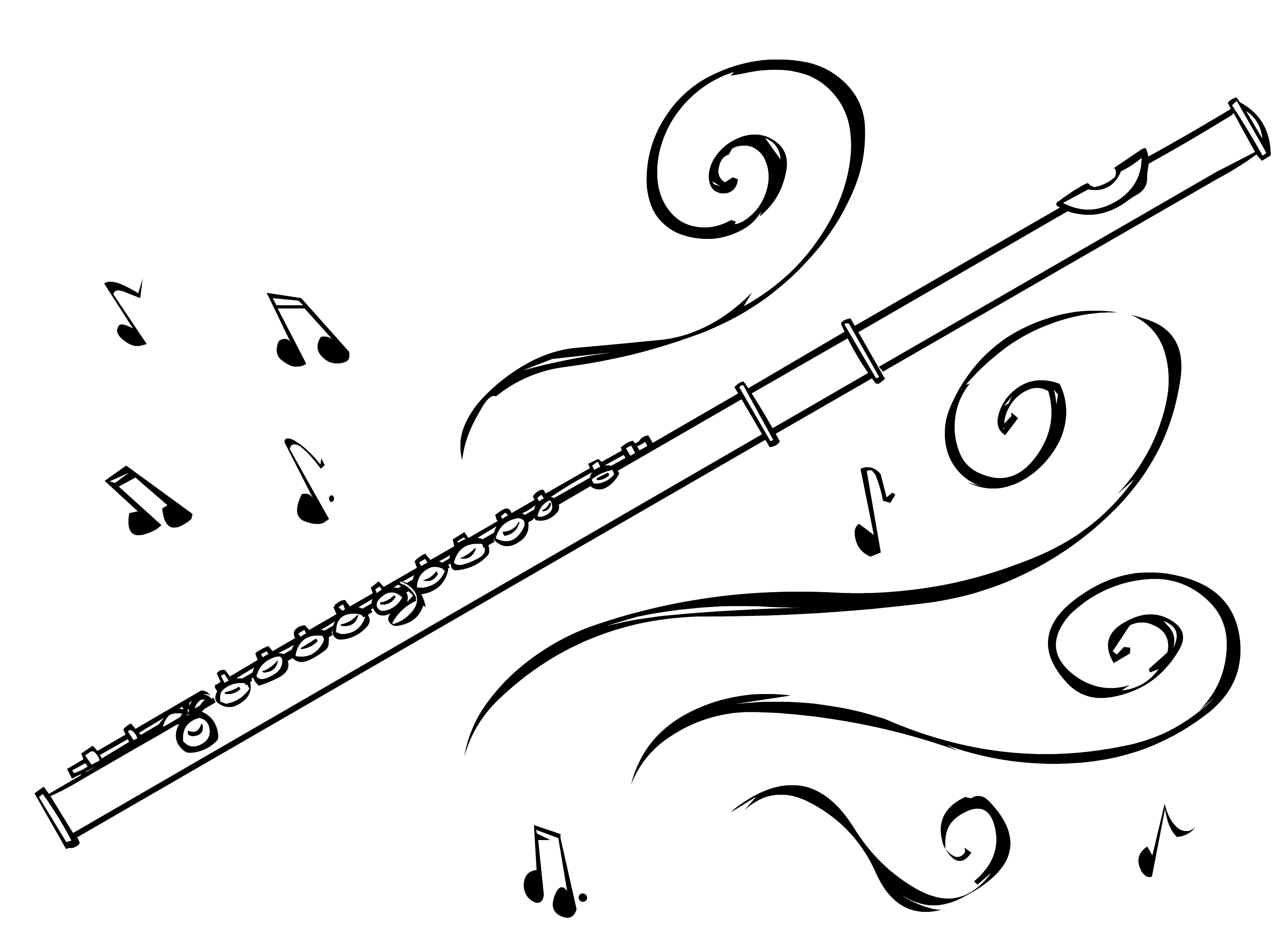 Flute Clip Art At Clker Com V
