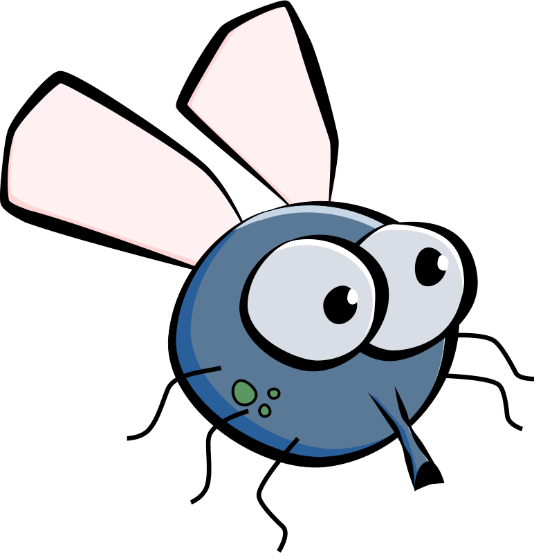 Free Clipart Of A House Fly -