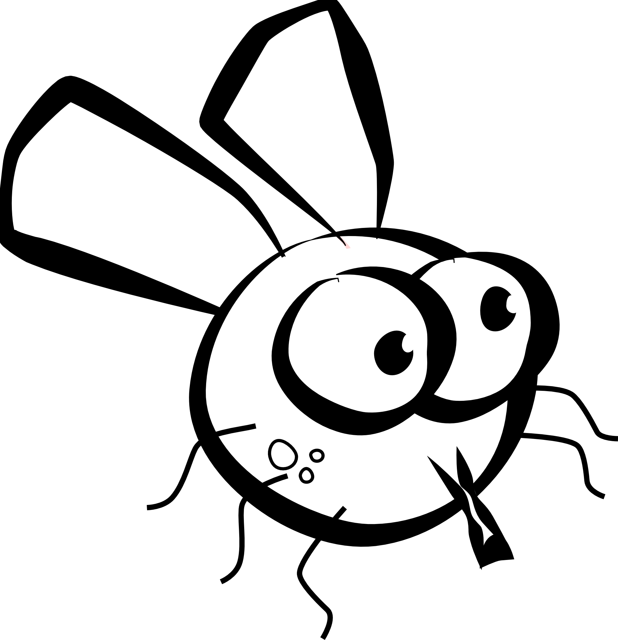 Fly Clipart Black And White Clipart Panda Free Clipart Images